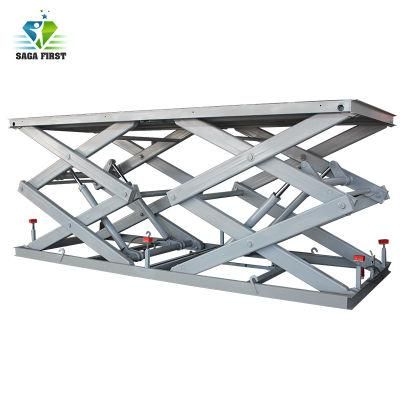 Customized Hydraulic Heavy Duty Cars Hoisting Scissor Lifts Platform