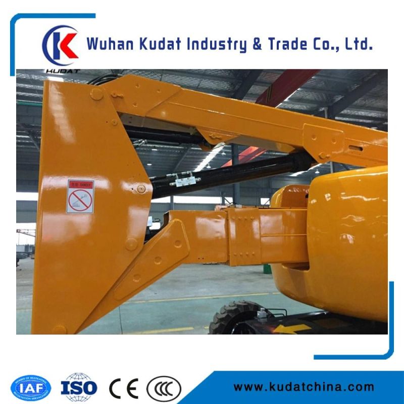 24m Working Height Gtzz24 Hydraulic Articulated Boom Lift Wit CE Certification