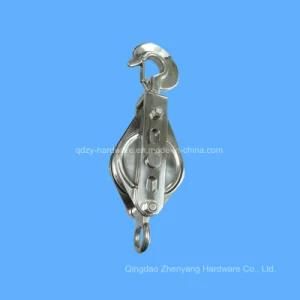 Stainless Steel Snatch Block with Single Sheave Pulley