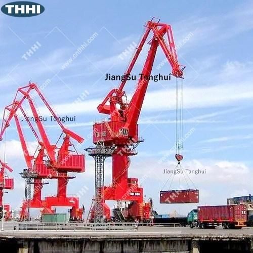 Level Luffing Crane Container Spreader Handling LLC Crane Spreader