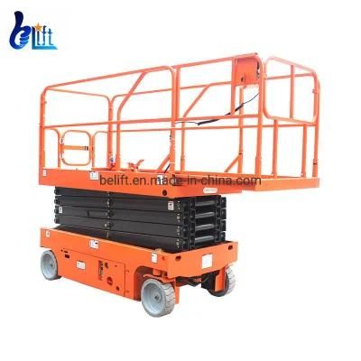 6m Full Electric Aerial Scissor Man Lift