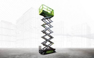 China EXW Price Zoomlion Heli Hangcha Lonking 10m 12m 14m 16m 20m Scissor Lift (ZS1414HD)