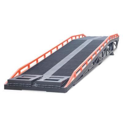 Niuli 10 Ton Mechanical Manual Hydraulic Loading Dock Ramp for Truck Container Loading with Forklift