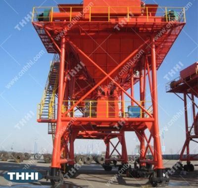 Rail Mounted Port Mobile Hopper