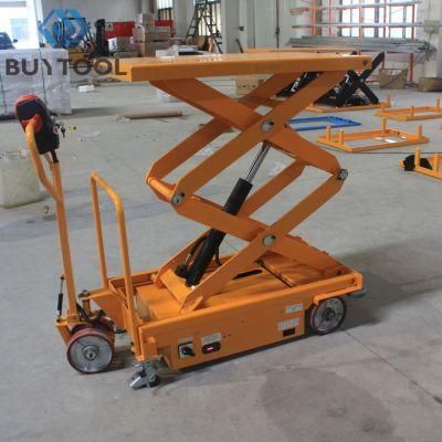 Capacity 800kg Strong Battery and Powerful Hydraulic Pump Electric Lifting Table