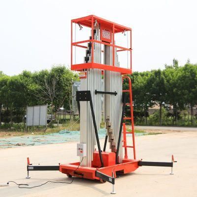 Aerial Work Platform Lift Table Scissor Lift Mini Auto Crawler Trolley Small Hydraulic Self Propelled Electric Scissor Lift