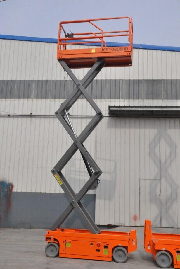 Mobile elextric rising work platform for man