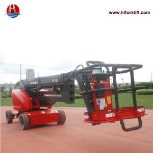 Hot Sale Hydraulic Articulated Boom Lift Mobile Spider Lifter Platform with Ce ISO