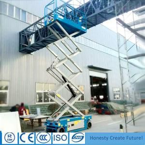 Self Propelled Portable Goods Lift with Scissor Structure