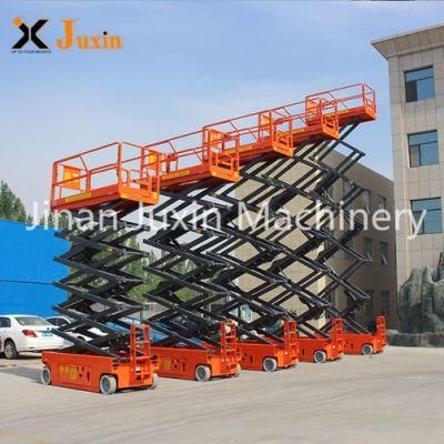 6-16m Self Propelled Aerial Platform Man Lift Single Person Elevator Scissor Lift