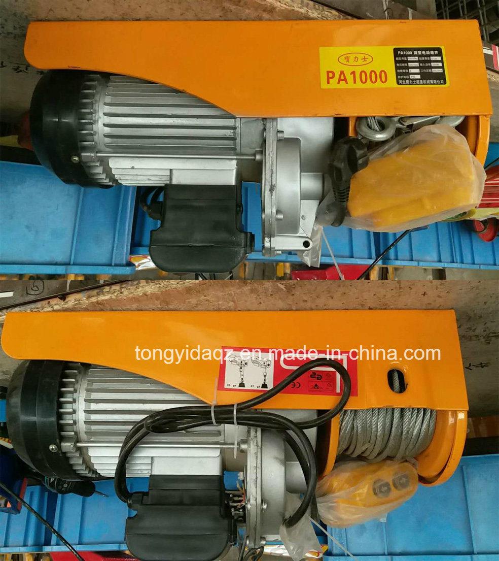 PA 1000 Mini Electric Hoist 220V 50Hz 20 Mters
