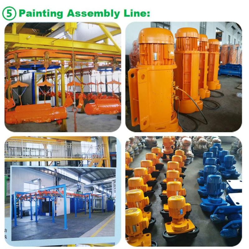 CD1 MD1 20ton Electric Wire Rope Hoist Electric Winch for Crane by Ce Certificate