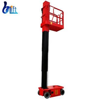 227kg Capacity 5m-7m Electrica Access Lifting Equipment Vertical Mast Lift