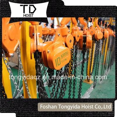 Construction Lifting Equipment 1 Ton Chain Hoist 2 Ton Chain Pulley Blocks