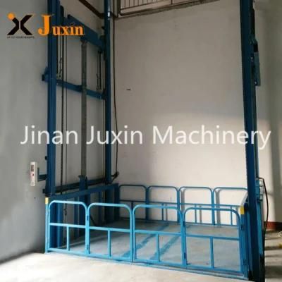 Industrial Vertical Warehouse Wall Mounted Cargo Lift Elevator Electric Hydraulic Goods Lift Price