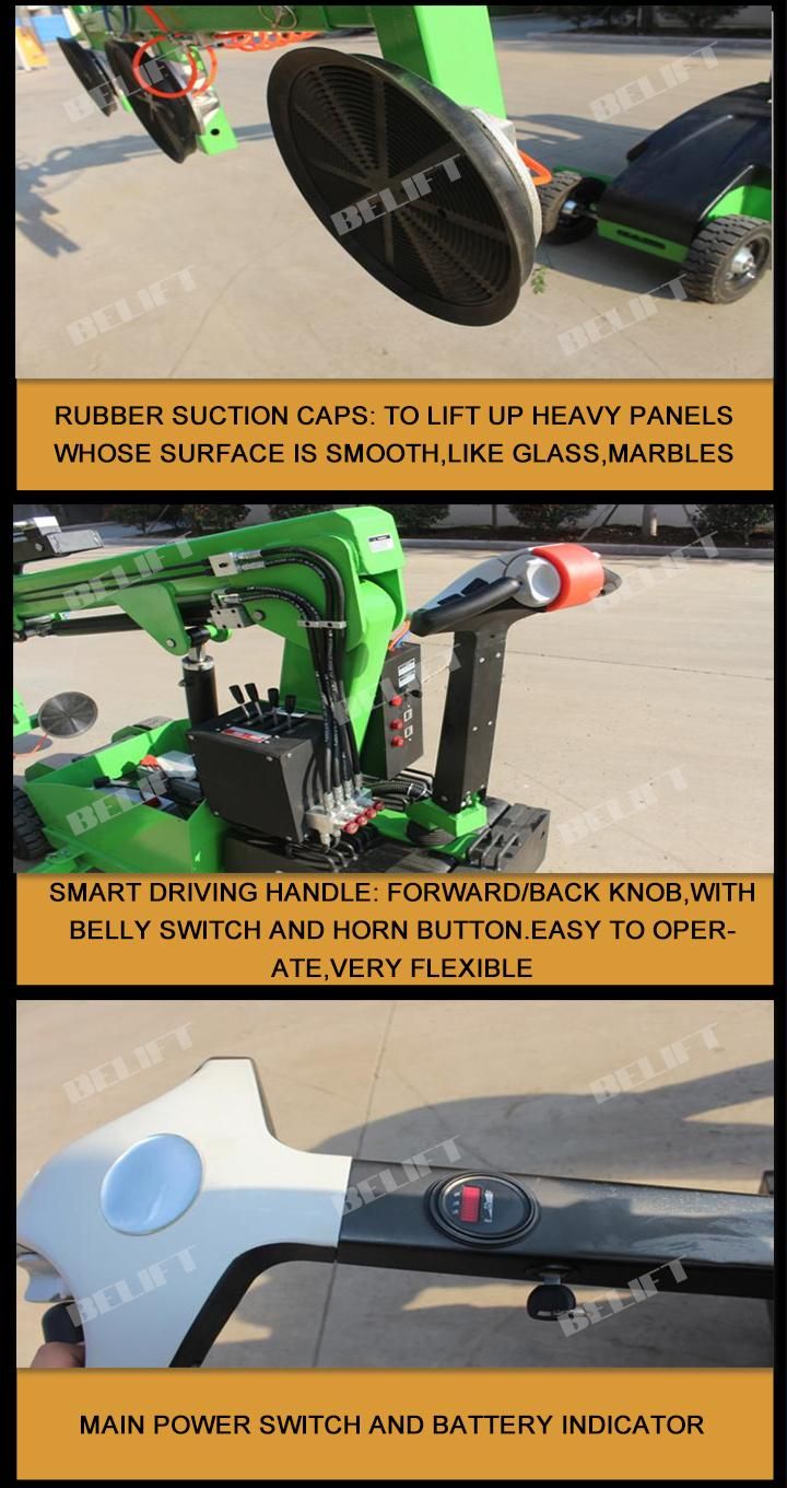 Good Quality Glass Marble Vacuum Lifter for Outdoor