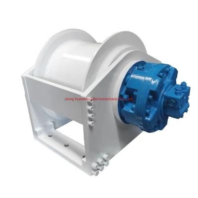 Single Drum 1 Ton/2 Tons/3 Tons Hydraulic Winch for Tractors/Anchor/Excavator/Shrimp Boat/Fish Boat