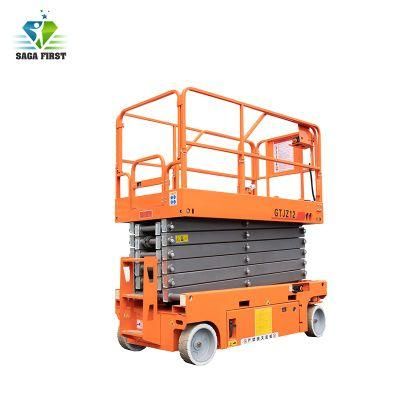 10m Aerial Scissor Man Lift Work Platforms Scissor Lift Table