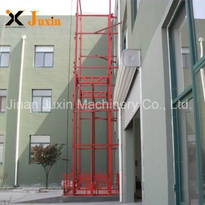 OEM Warehouse Hydraulic Elevators 4 Story Cargo Lift Freight Elevator for Goods Loading