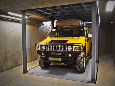 Hydraulic Driven Underground Garage Scissor Parking Lift