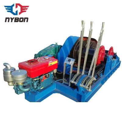 Diesel Engine Lifting Equipment Rope Winch 30ton