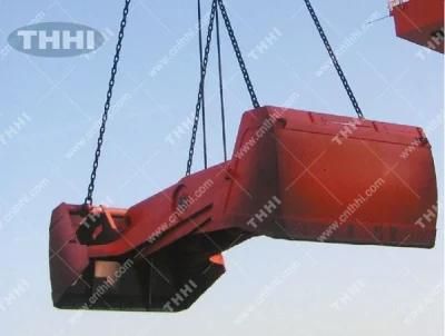 Scissor Type Grab Bucket for Bulk Carrier Loading and Unloading (The material specific gravity is 1.6-2.0t / m3.)