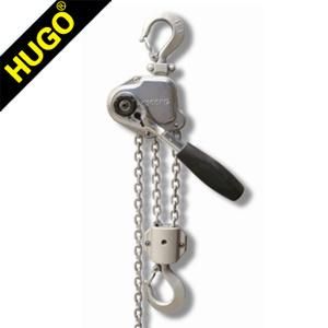 Aluminum Hand Lever Chain Hoists with Safety Hook