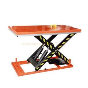 350 Kg Loading Capacity Light Weight Small Adjustable Double Scissor Lift Table