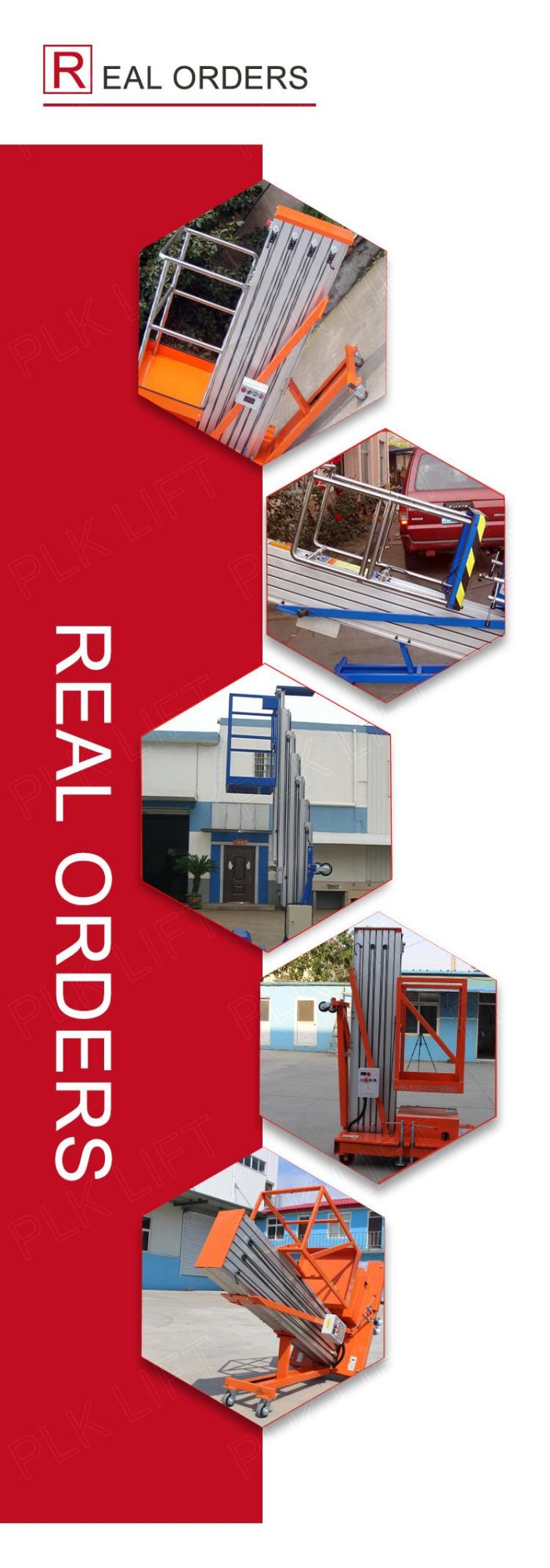 High Cost Effective Aluminum Aerial Work Platform with Ce