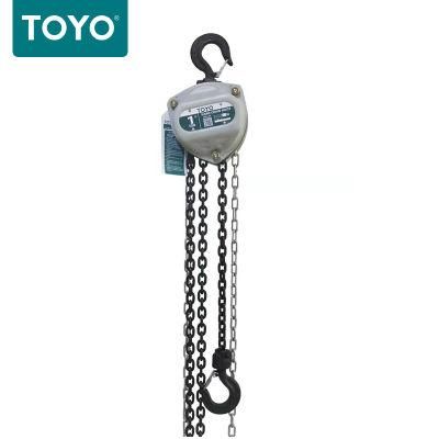 Chinese Factory 1t 2t 3t 5t 10 Ton Toyo Kii Vd Manual Chain Hoist Hand Chain Pulley Block