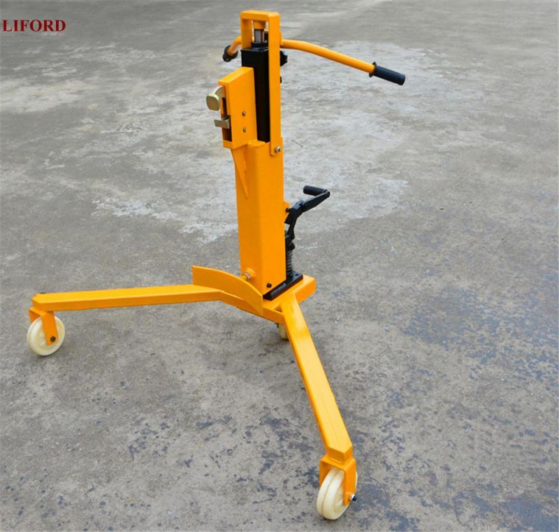 350kg Hydraulic Drum Lifter Transporter with Eagle-Grip Structure Dt350b