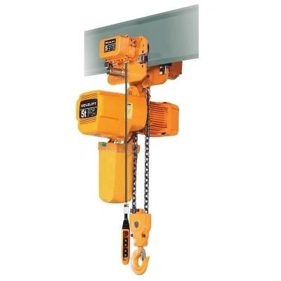 Dual Speed Mobile Electric Chain Hoist with Overload Protection