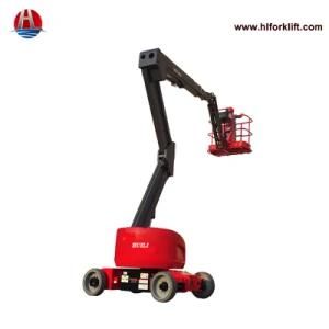 Huili 14m Hydraulic Self-Propelled Articulated Booms Aerial Work Platform