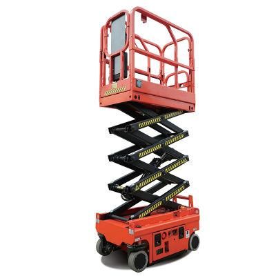 CE and ISO 230kg 10m Tracked Self Propelled Electric Hydraulic Scissor Lift
