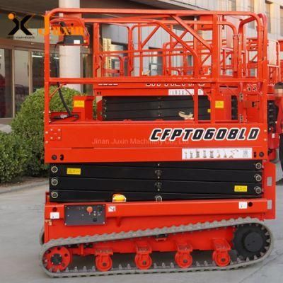230kg High Quality Houses Track Lift Table Mini Crawler Mini Scissor Lift Platform