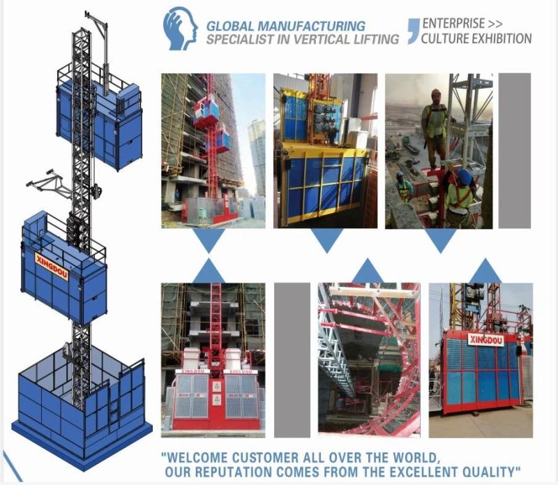 Construction Materials Lift Platform Rack Platform for Builders