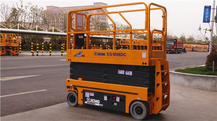 XCMG Official Xg1008DC Construction 10m High Portable Car Lifting Equipment
