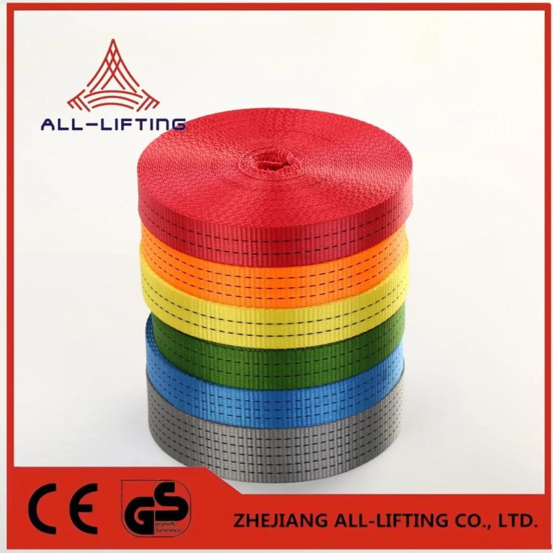 50mm 5000kg Polyester Webbing/ Cargo Load Straps