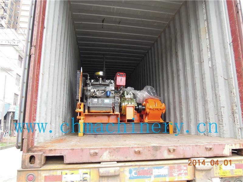 10 Ton Diesel Hoist Winch for Mining, Oil Field, Marine