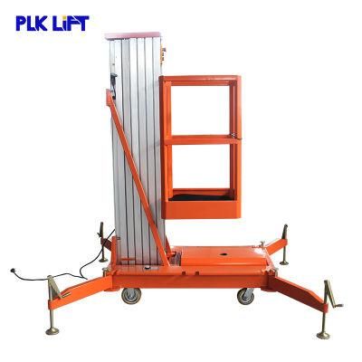 Single Post Aluminum Cage Lift with Ce&ISO Certificate