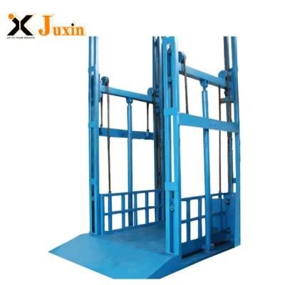 Four Post Cargo Lift 4-20m Lifting Height High-Tech Cargo Lift Freight Vertical Elevator