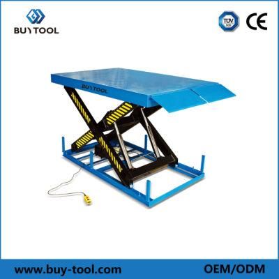 Hot Sale Dock Lift 5tons in-Ground Scissor Lift Table for Warehouse