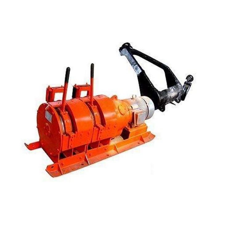 Double Drum Electric Slusher Winch with Scraper Bucket