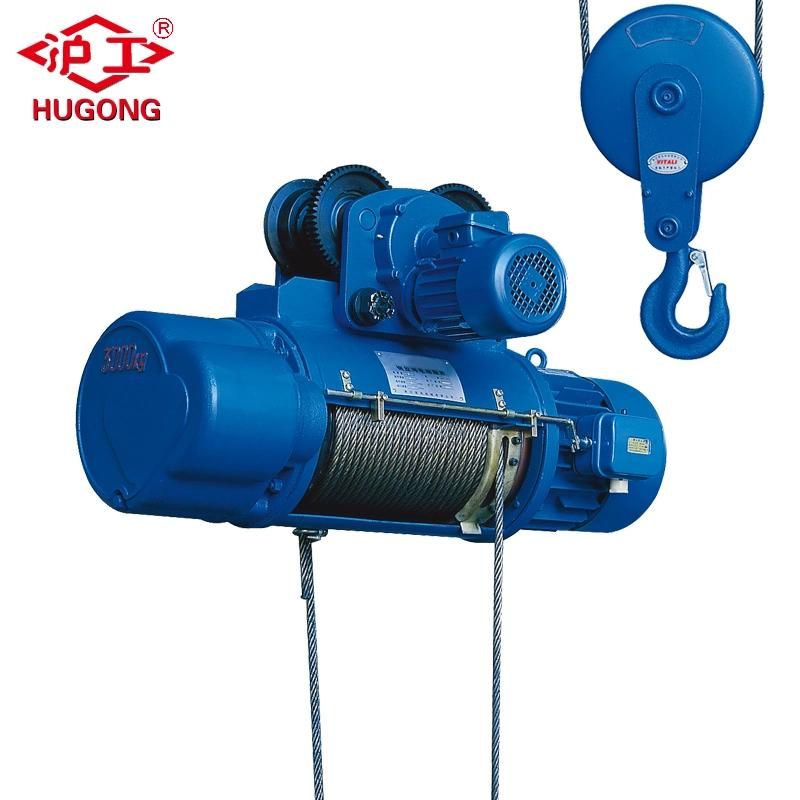 1ton 380V 50 Hz Wire Rope Hoist