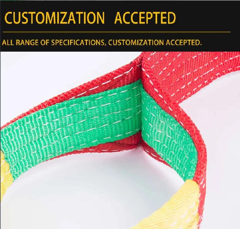 Eye-Eye Duplex Polyester Industrial Lifting Webbing Sling Belt