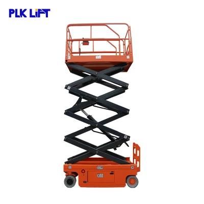 Hydraulic Electric One Man Driveable Scissor Lift 6m 8m with CE