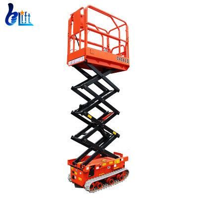 Outdoor Eelctric Aerial Construction Work Sicssor Lift Platform for All Terrians