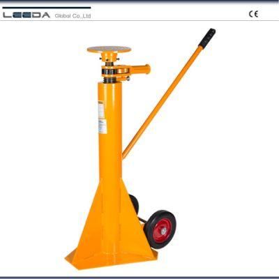 Tj50A Ratchet Screw Trailer Safety Support Trailer Stabilizer Jack Stand with Triangular Base