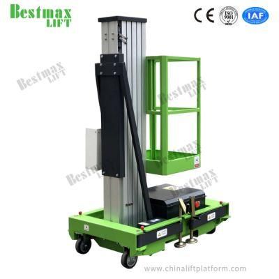 12m Working Height Me1000-1 Mobile Aluminum Aerial Work Platform