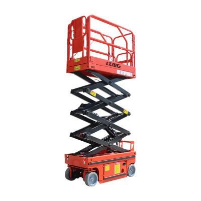 AC 1 Year Ltmg Platform Price Scissor Lift on Tracks